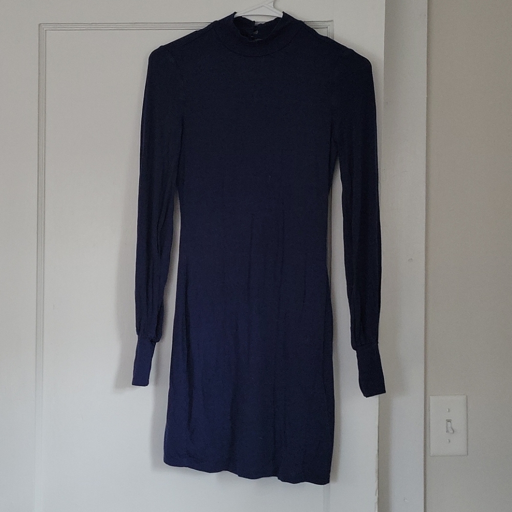 XS long sleeve navy Lulu's dress